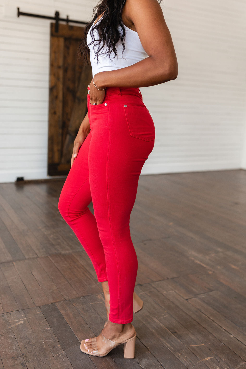 Ruby High Rise Control Top Skinny Jeans