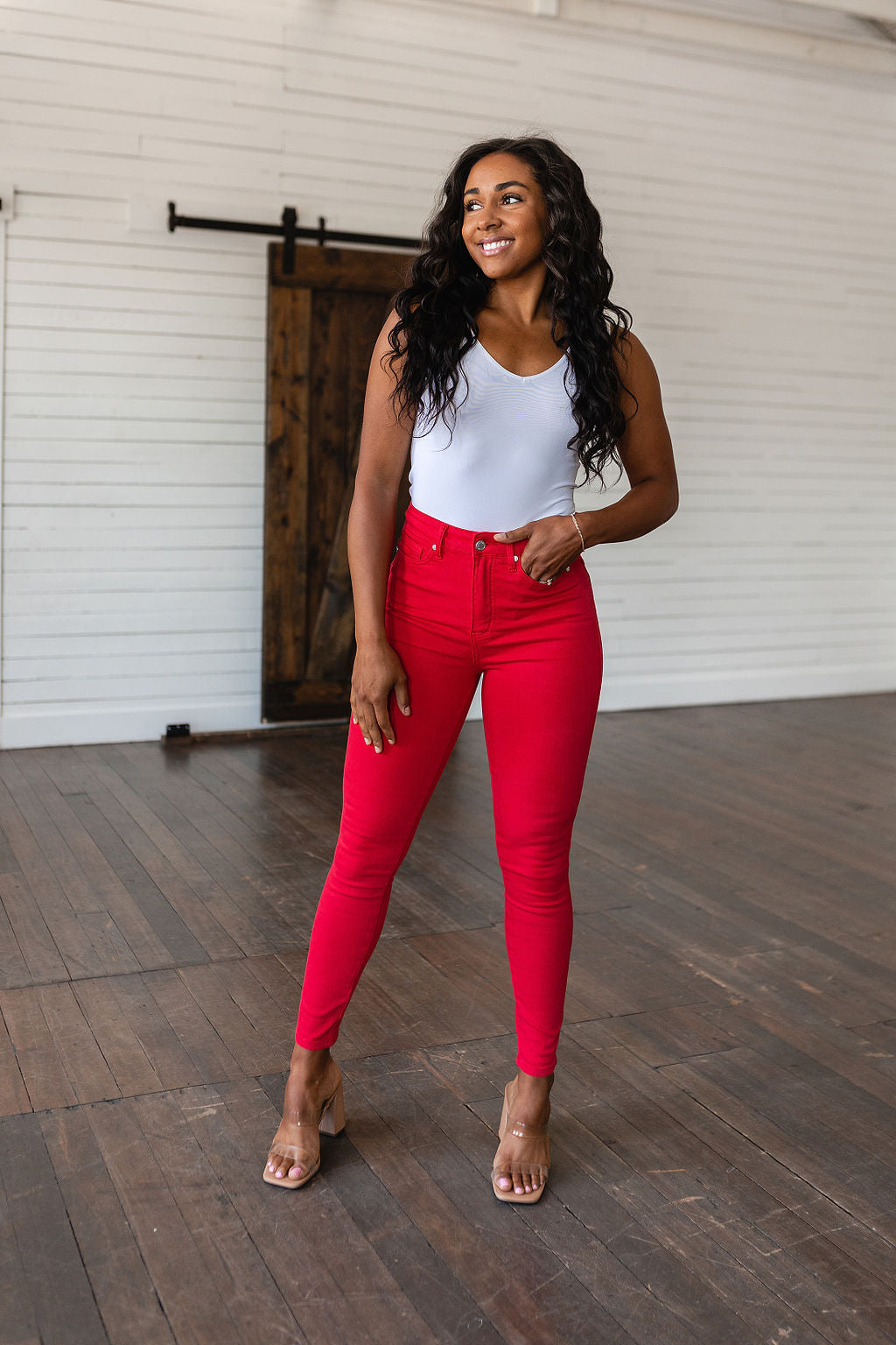 Ruby High Rise Control Top Skinny Jeans