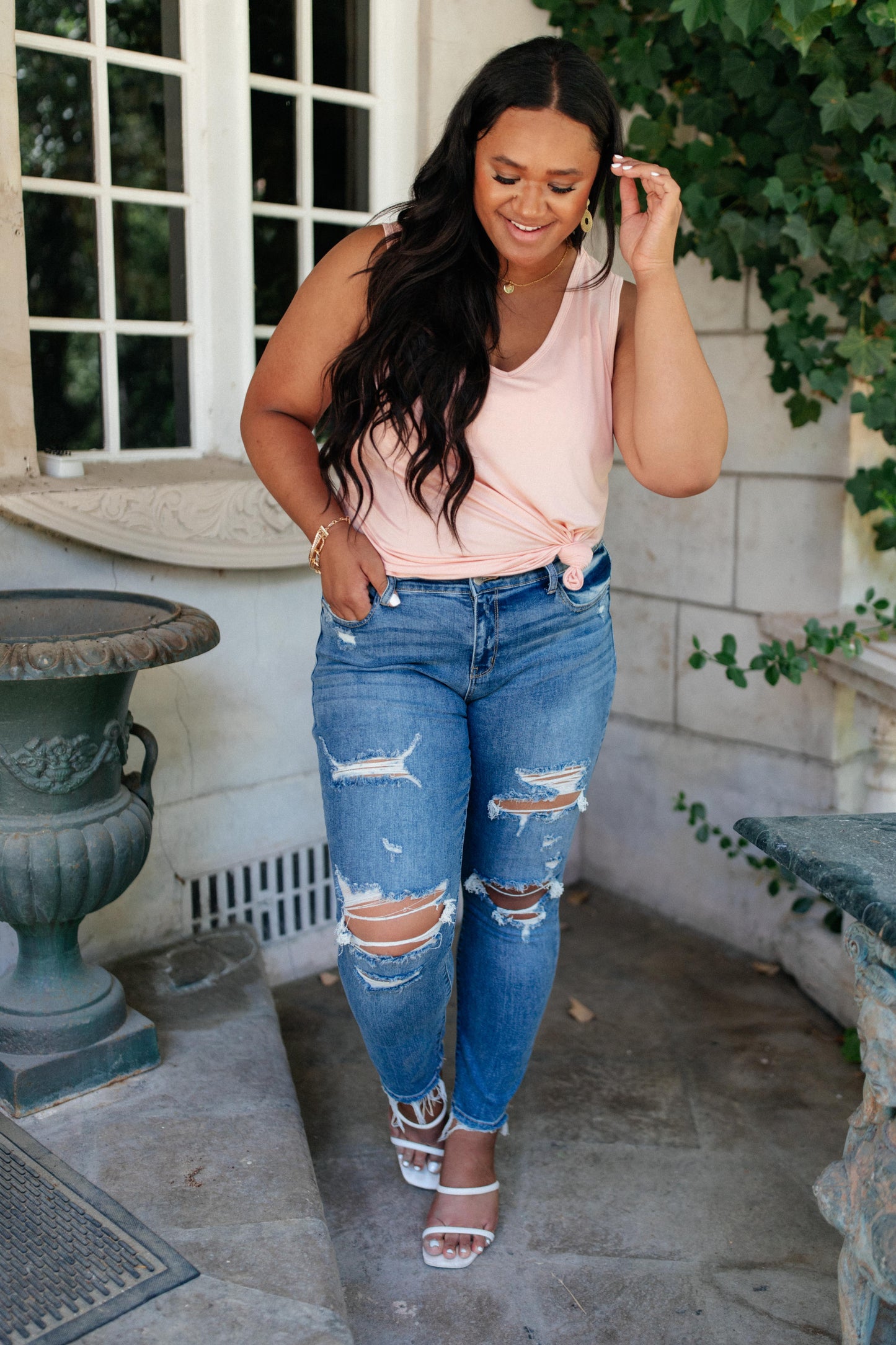 Take It Easy Boyfriend Denim (22W)