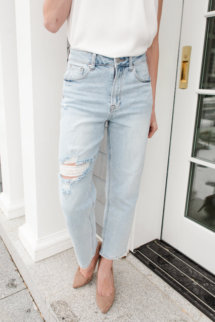 New Me Distressed Jeans (3XL)