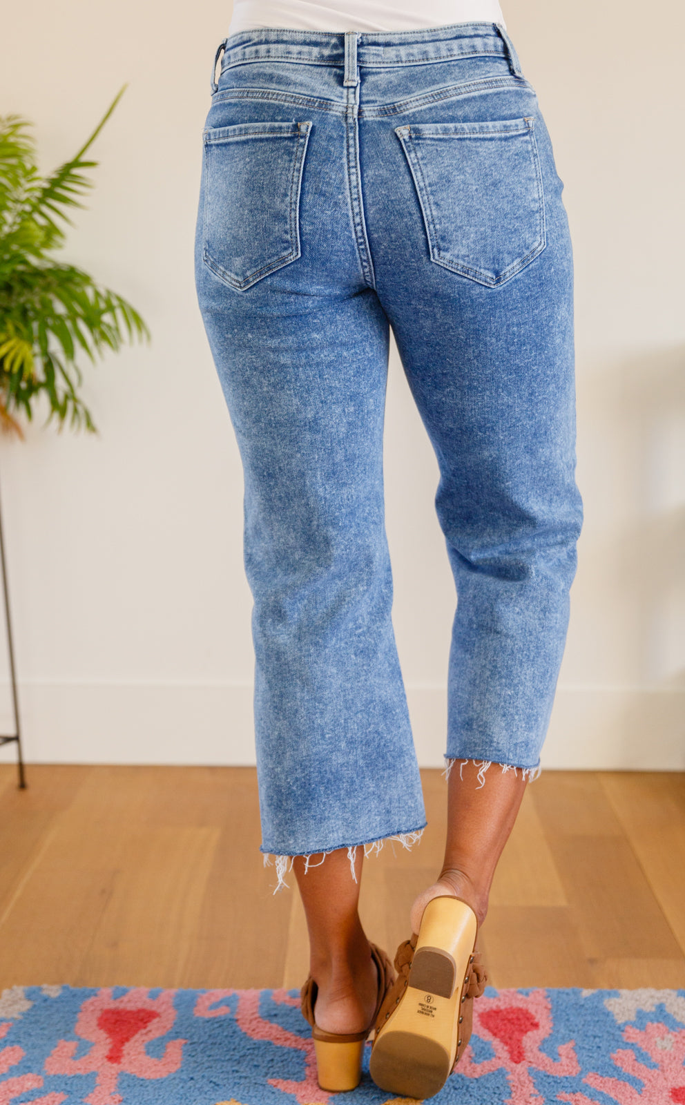 Simple Is The Way Wide Leg Capris (24,25)
