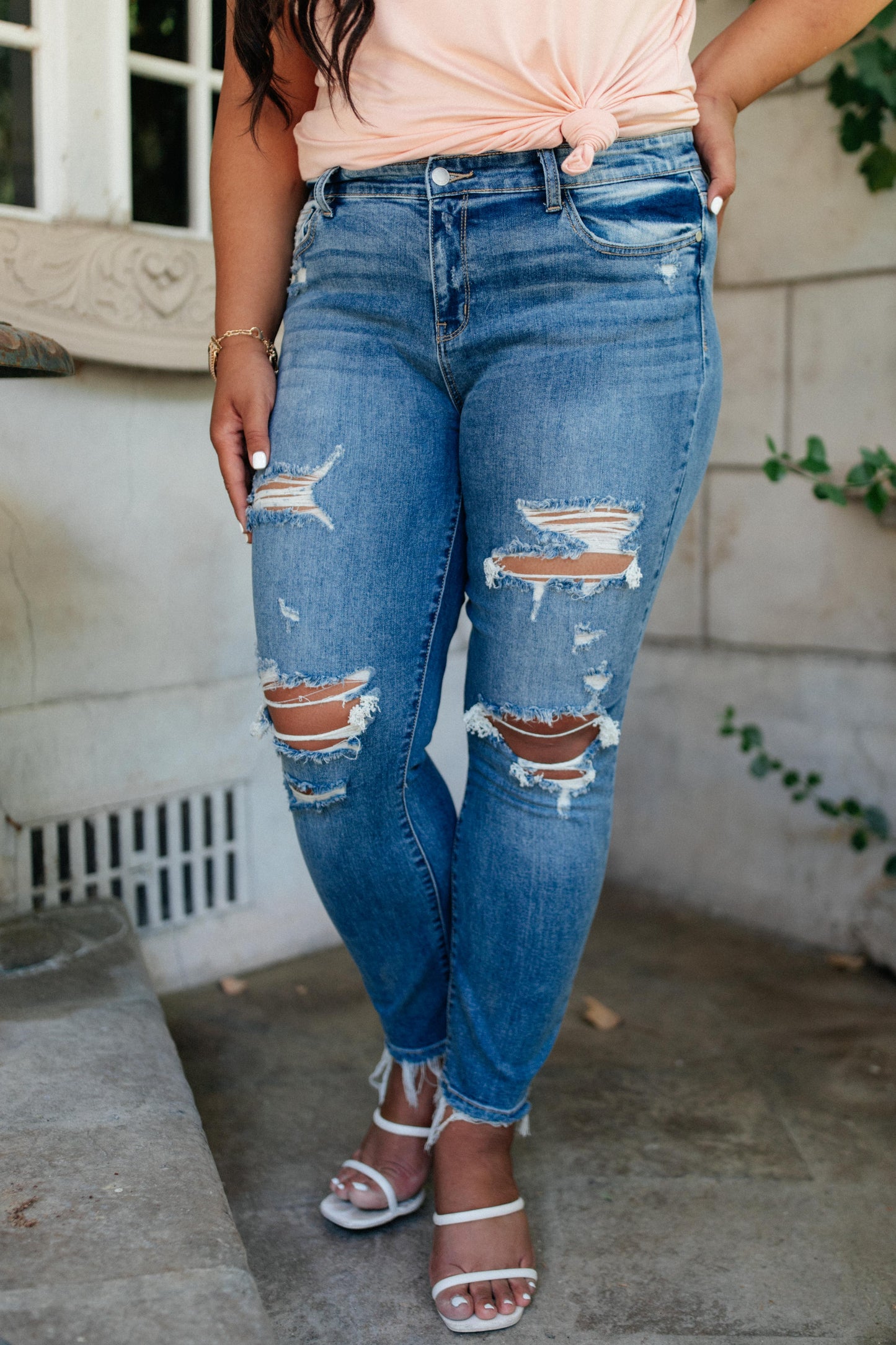 Take It Easy Boyfriend Denim (22W)