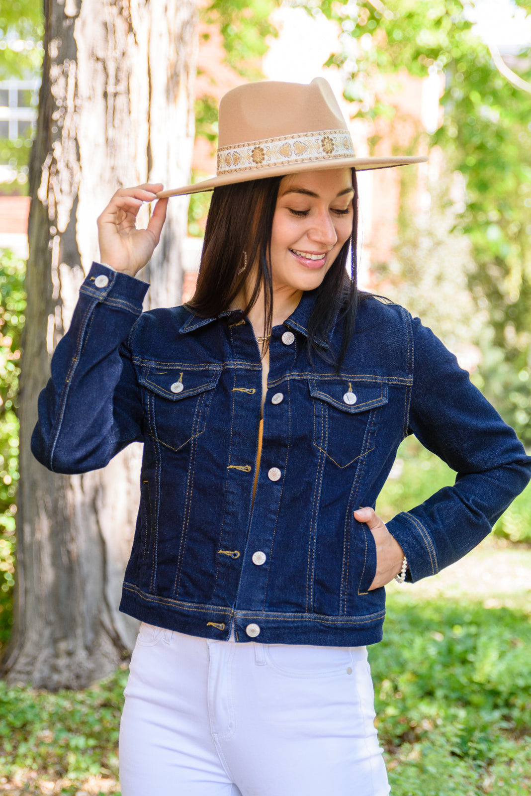 Through It All Denim Jacket (Small)