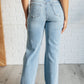 Ramona High Rise Rigid Magic Destroyed Straight Jeans