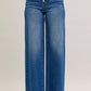 Karla High Waist Column Straight Button-Fly & Back Welt Pkts