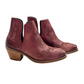 Kickin' Booties in Burgundy