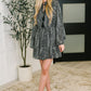 A Cheeky Little Time Tiered Dress in Black