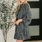 A Cheeky Little Time Tiered Dress in Black