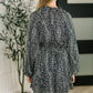 A Cheeky Little Time Tiered Dress in Black