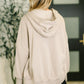 A Million Different Reasons Hooded Pullover in Ash Mocha