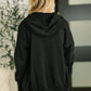 A Million Different Reasons Hooded Pullover in Black