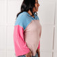 A-Tisket A-Tasket Color Block Pullover