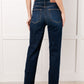 Alaina High Rise Classic Straight Jeans