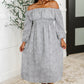 All Is Well Dress In Opal Gray