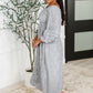 All Is Well Dress In Opal Gray