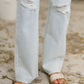 Alyse Mid Rise Destroy & Fray Hem Bootcut