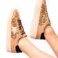 Another Round Sneakers in Gold Sequins