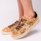 Another Round Sneakers in Gold Sequins