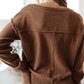Back to Life V-Neck Sweater in Mocha