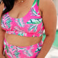 Barbados Tropical Print Swim Top