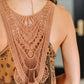 Barely Bohemian Lace Detail Tank