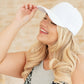 Basic Babe Ball Cap in White