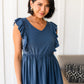 Before Now Ruffled Babydoll Top