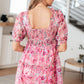 Begin Again Floral Dress