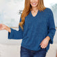 Best Foot Forward V-Neck Pullover