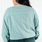 Beyond the Basics Pullover in Blue Grey