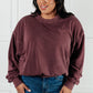 Beyond the Basics Pullover in Eggplant