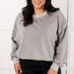 Beyond the Basics Pullover in Sleet