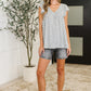 Bloom Service V-Neck Blouse in Ivory