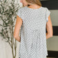 Bloom Service V-Neck Blouse in Ivory