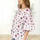 Blossom Breeze Balloon Sleeve Blouse