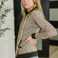 Call of the Wild Contrast Trim Zip Up