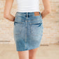 Carol High Rise Rigid Magic Denim Skirt