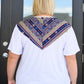 Casually Boho Keyhole Neckline Top