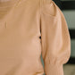 Casually Classy Puff Sleeve Blouse in Brush