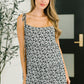 Certified Cutie Shoulder Tie Blouse in Black