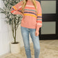 Color Me Cute Fuzzy Knit Pullover