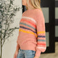 Color Me Cute Fuzzy Knit Pullover