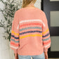 Color Me Cute Fuzzy Knit Pullover
