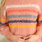 Color Me Cute Fuzzy Knit Pullover