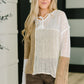 Corner of the Block Loose Knit Sweater