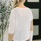 Corner of the Block Loose Knit Sweater