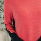 Couldn't Be Happier Color Block Long Sleeve Top