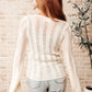 San Tropez Lightweight Knit Cardigan in Cream