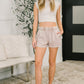 Daily Routine  Mineral Wash Shorts in Ash Mocha
