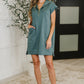 Easy Hustle High Neck Dress in Ash Jade